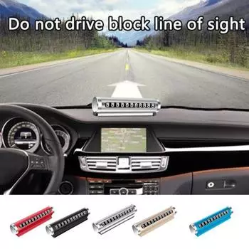 Карта для парковки автомобиля, экологически чистый универсальный нержавеющий номерной знак, автомобильные аксессуары синий