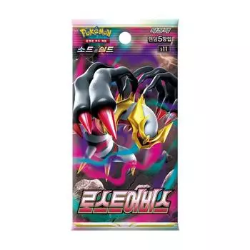 Карта Lost Abyss Pokemon получена немедленно, настольная игра, представленная в Корее