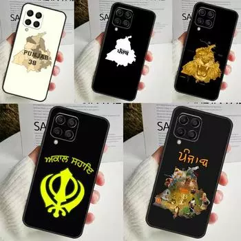 Карта Пенджаба для Samsung Galaxy M15 M55 M13 M33 M53 M21 M31 M51 M30s M20 M14 M34 M54 M12 M32 M52 чехол Samsung M15