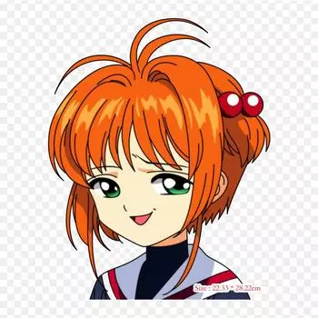 Карта Сакуры Captor Face Сакура, железные переводные картинки для одежды, футболка «сделай сам», нашивки для одежды, крутая термопереносная виниловая наклейка, значок, моющийся декор