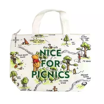 Карта-сумка-миниатюра с изображением Винни-Пуха и термосумки Nakajima Corporation 175465-22