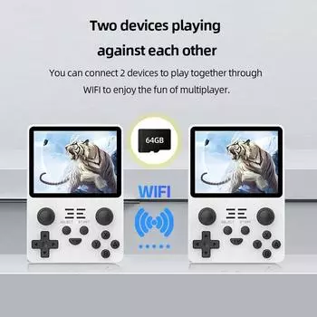 Карта TF 32/64/128 ГБ Встроенная карта памяти для игр 3000+/15000+/25000+ Карта TF SD для ретро-портативной игровой консоли