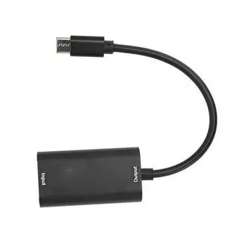 Карта видеозахвата 4K 1080P Plug and Play HD Мультимедийный интерфейс Карта записи для игровых потоков в реальном времени Тип C Type C