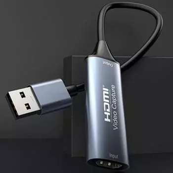 Карта видеозахвата HDMI 4K 30 Гц HDMI на USB 2.0 USB 3.0 USB-C Видеозахват для Macbook PS4 ПК Игра DVD Камера Запись