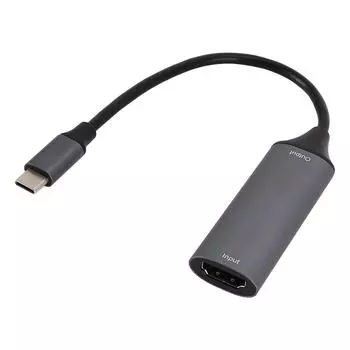 Карта видеозахвата с интерфейсом мультимедиа высокой четкости для USB C, устройство захвата записи 4K для Live S