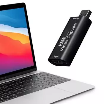 Карта видеозахвата USB 2.0 4K HDMI-совместимая карта видеозахвата для DVD-камеры PS4