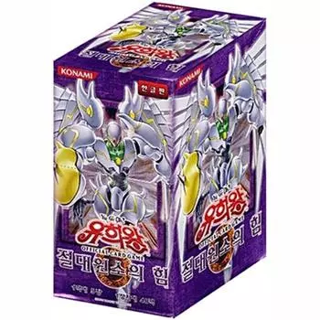 Карта Yu-Gi-Oh «Абсолютная сила стихий» EEN-KR 1 коробка Elemental Hero Flare Wingman в случайном порядке, настольная игра для представителей Кореи