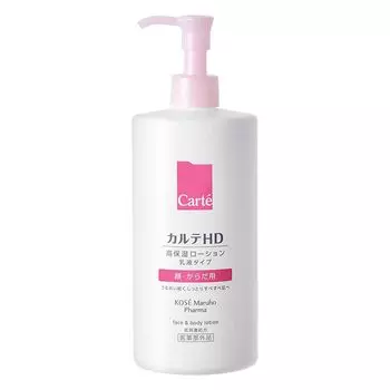 Karte HD Moisture Face Body Lotion 410 мл Гепариновый аналог лосьона для тела с большой емкостью и насосом Увлажняющий [квази-лекарство] и