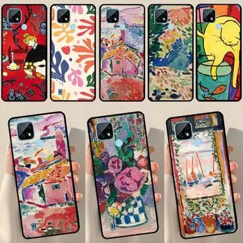 Картина Анри Матисса для Realme GT Neo 2 3 Master 8i 9i 8 9 Pro Plus C35 Чехол для OnePlus 9 10 Pro 9R 10R Nord2 Realme 9 Pro