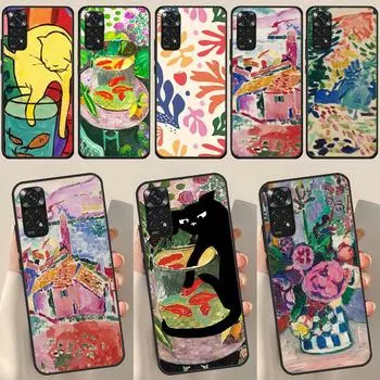 Картина Анри Матисса для Redmi Note 12 Pro Plus Чехол для Redmi Note 10 8 9 11 Pro 12S 11S 10S 9S 9C 10C 12C Чехол Redmi Note 12 5G