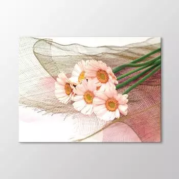 Картина Белые Хризантемы