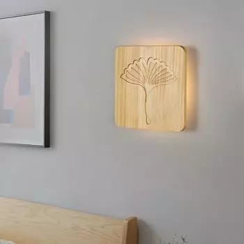 Картина из дерева с изображением головы оленя, настенный светильник в скандинавском стиле, современный фон, настенное украшение, прикроватный светильник, атмосфера, светодиодный светильник tri colored light