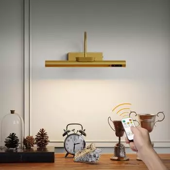 Картина Картина Свет Портрет С Дистанционным Управлением Гостиная Беспроводной Настенный Светильник Художественный Дисплей Работает На Батарее Фото Tricolor(3000-6500K) чёрный