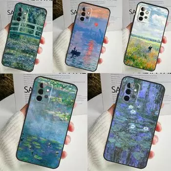 Картина Клода Моне для Samsung Galaxy A14 A34 A54 A12 A32 A52 A51 A71 A53 A33 A13 A15 A25 A35 A55 Чехол для телефона Samsung A50