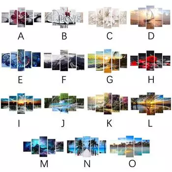 Картина маслом без рамы, печать на холсте, картина для украшения комнаты на стене дома