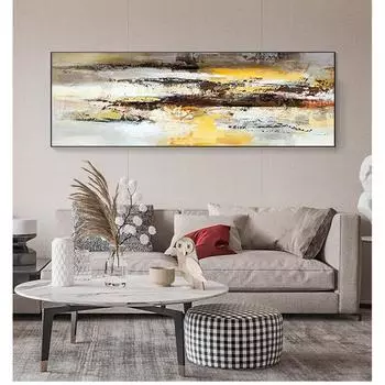 Картина маслом для гостиной без рамки, украшение дома, абстрактное искусство, картина маслом, постеры и принты, настенное искусство, холст 20cm40cm NoFrame