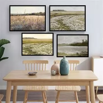 Картина маслом, постер, популярный ретро-принт на холсте, ретро-украшение для дома 21cm30cm NoFrame