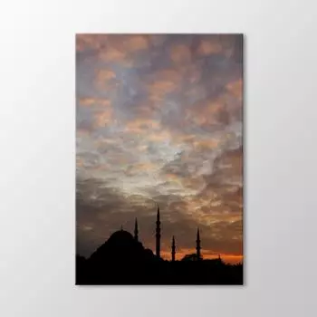 Картина мечети Сулеймание