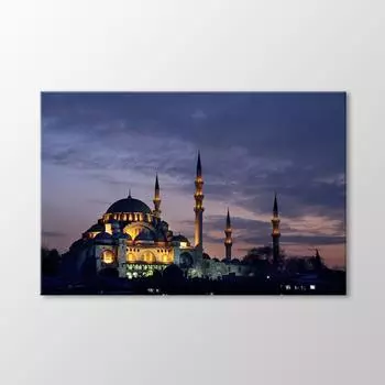 Картина мечети Сулеймание