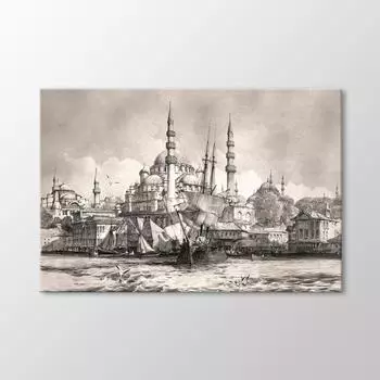 Картина мечети Валиде Султана