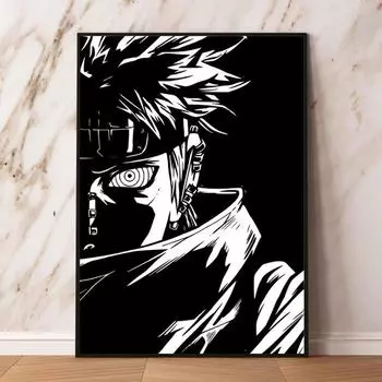 Картина на холсте, Натуро, мультяшная фигура, эстамп и эстамп 21cm30cm NoFrame