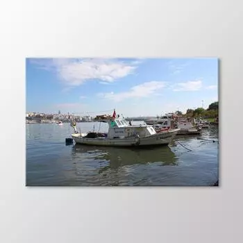 Картина на пляже Балата