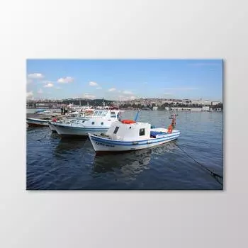 Картина на пляже Балата