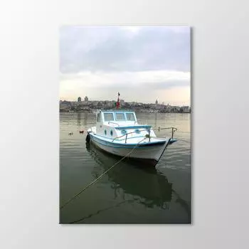 Картина на пляже Балата