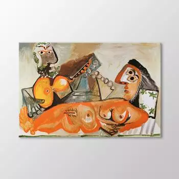 Картина Nudo Disteso E Suonatore