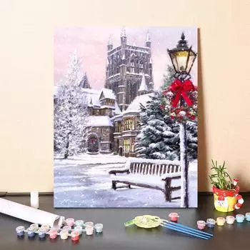 Картина по номерам Декомпрессия Украшение дома Картина на холсте Ручная роспись DIY Цифровая картина маслом 40x50cm no frame