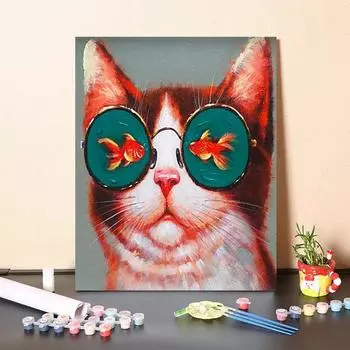 Картина по номерам DIY цифровая картина маслом ручная роспись холст картина украшение дома декомпрессия 40x50cm no frame
