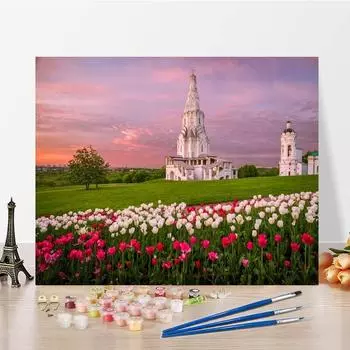 Картина по номерам DIY Цифровая живопись маслом Домашнее украшение Картина на холсте Декомпрессия Ручная роспись 40x50cm no frame