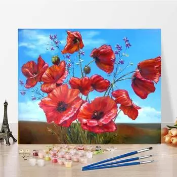 Картина по номерам DIY Картина по номерам Картина маслом по номерам Цифровая картина маслом Украшение дома Холст 40x50cm no frame