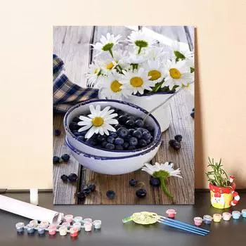 Картина по номерам Холст Картина Ручная роспись DIY Цифровая картина маслом Декомпрессия Украшение дома 40x50cm no frame
