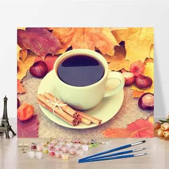 Картина по номерам Картина на холсте своими руками Цифровая живопись маслом Декомпрессия Ручная роспись Украшение дома 40x50cm no frame