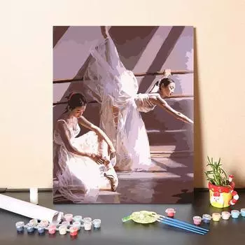 Картина по номерам на холсте, цифровая картина маслом, сделай сам, картина по номерам, картина маслом ручной работы 40x50cm no frame