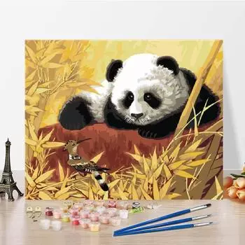 Картина по номерам на холсте Цифровая картина маслом Цифры ручной работы Картина маслом DIY Картина по номерам 40x50cm no frame