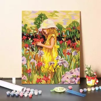 Картина по номерам на холсте DIY Картина по номерам Цифровая картина маслом Цифры ручной работы Картина маслом 40x50cm no frame
