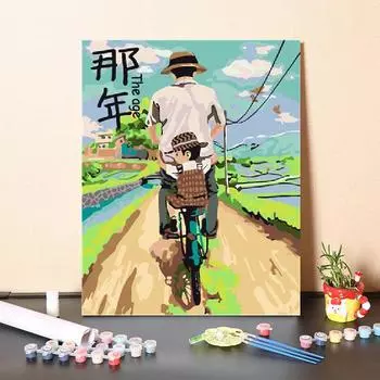 Картина по номерам на холсте DIY Картина по номерам Картина маслом Цифровая картина маслом Ручная работа 40x50cm no frame