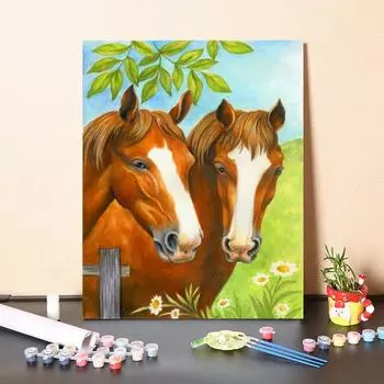 Картина по номерам Украшение дома Декомпрессия DIY Цифровая картина маслом Картина на холсте Ручная роспись 40x50cm no frame