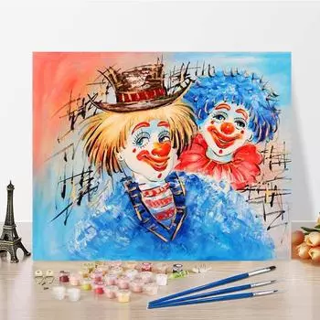 Картина по номерам Украшение дома Ручная роспись холста Картина своими руками Цифровая живопись маслом Декомпрессия 40x50cm no frame