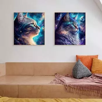 Картина со стразами, поплавок с животными, 5D, полная дрель, блестящие стразы, красочные, сделай сам, художественные ремесла, ручная работа, украшение на стену A