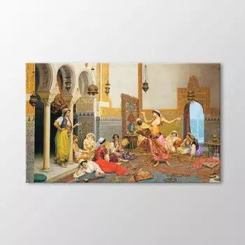 Картина танца гарем
