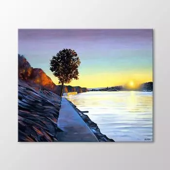 Картина Закат