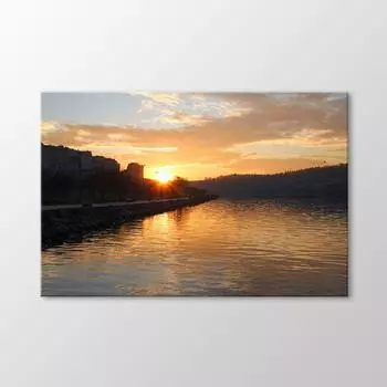 Картина Закат на Золотом Роге