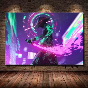 Картины для домашнего дизайна, технологии, холст, постеры и принты, классическое киноискусство, живопись на стене, интерьер комнаты, декор без рамки 21*30cm