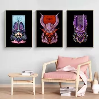 Картины на Холсте, Живопись, Украшение Картин, Подарочная Комната, Домашнее Завешивание, Картинка Комикса, Плакат, Украшение Игрушечной Стены 21cm30cm NoFrame