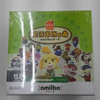 Карточка amiibo Animal Crossing 1-е издание 1BOX с уменьшенной карточкой amiibo (50 упаковок) (нераспечатанный товар)