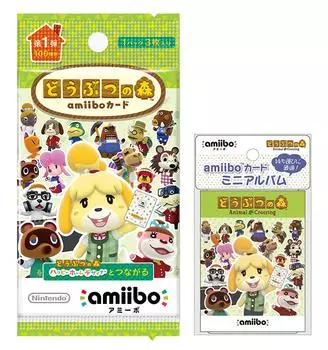 Карточка amiibo Animal Crossing 1-го издания, мини-альбом для карточек amiibo (5 + (20 листов) задавать)
