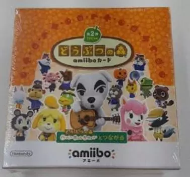 Карточка amiibo Animal Crossing 2-е издание 1BOX с уменьшенной карточкой amiibo (50 упаковок) (нераспечатанный товар)